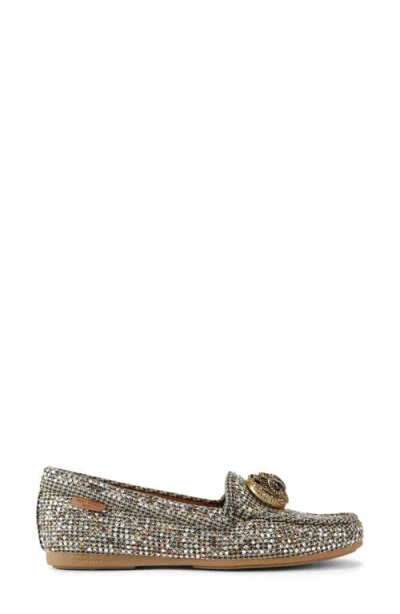 Kurt Geiger London Chelsea Croc Embossed Loafer In Multi