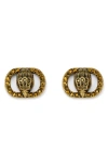 Kurt Geiger London Chelsea Eagle Stud Earrings In Gold