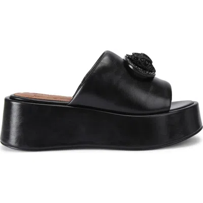 Kurt Geiger London Chelsea Flatform Slide In Black