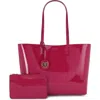 Kurt Geiger London Chelsea Leather Shopper Bag In Bright Pink