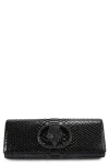 Kurt Geiger Chelsea Long Clutch Drench In Black