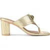 Kurt Geiger London Chelsea Sandal In Open Yellow