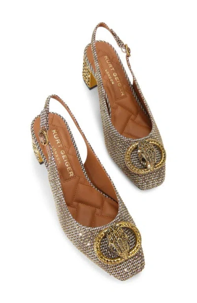 Kurt Geiger Chelsea Pumps In Dark Beige
