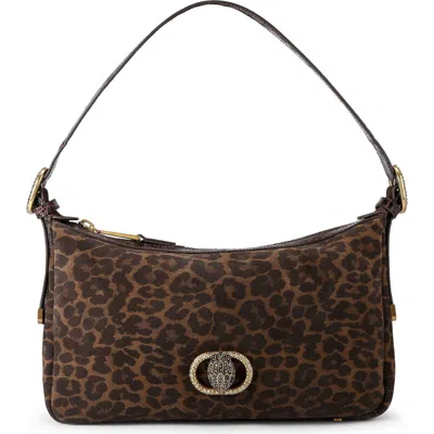 Kurt Geiger London Chelsea Soft Shoulder Bag In Brown