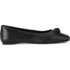 Kurt Geiger London Chelsea Square Toe Ballet Flat In Black