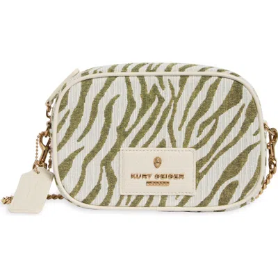 Kurt Geiger London Chiswick Camera Crossbody Bag In Green