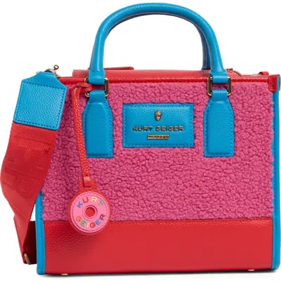 Kurt Geiger London Chiswick Small Tote Bag In Pink