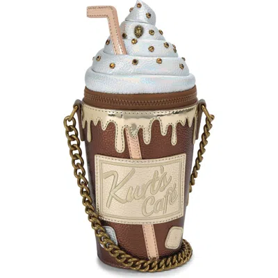 Kurt Geiger London Coffee Cup Shoulder Bag In Pink