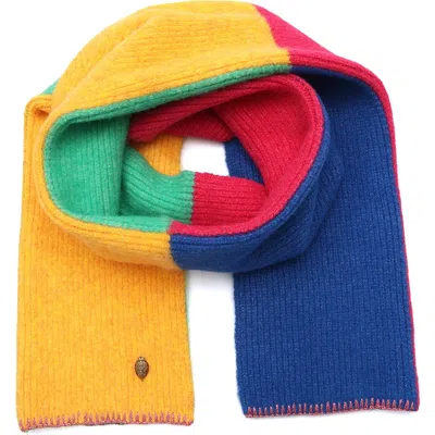Kurt Geiger London Colorblock Scarf In Multi