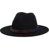 Kurt Geiger London Crystal Band Fedora In Black
