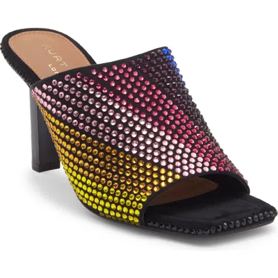 Kurt Geiger London Crystal High Mule In Multi