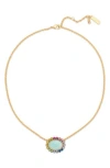 Kurt Geiger London Crystal Pendant Necklace