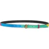 Kurt Geiger London Crystal Rainbow Thin Belt