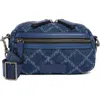 KURT GEIGER KURT GEIGER LONDON DENIM SMALL CROSSBODY BAG
