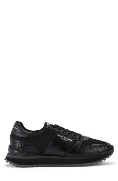 Kurt Geiger London Diego Sneaker In Black/comb