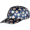 Kurt Geiger London Ditzy Floral Baseball Cap In Blue