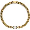Kurt Geiger London Eagle Crystal Pendant Collar Necklace