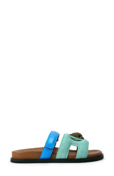 Kurt Geiger London Eagle Cutout Slide Sandal In Multi