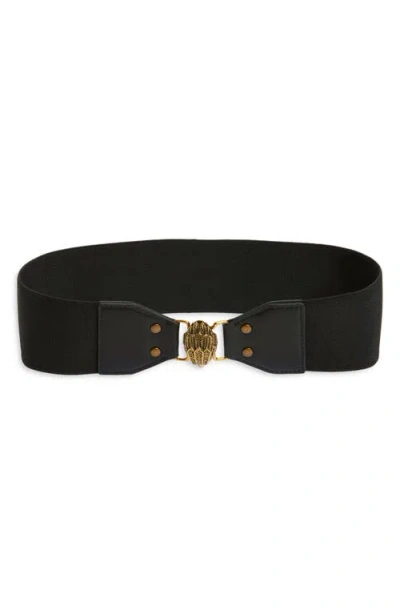Kurt Geiger London Eagle Head Belt In Black
