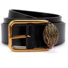 Kurt Geiger London Eagle Leather Belt In Multi