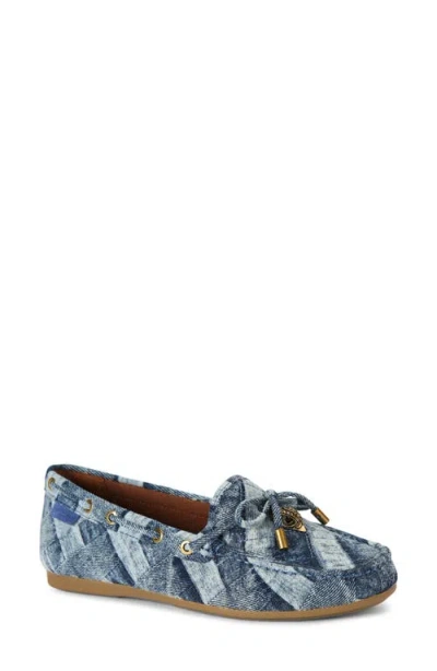 Kurt Geiger London Eagle Loafer In Blue