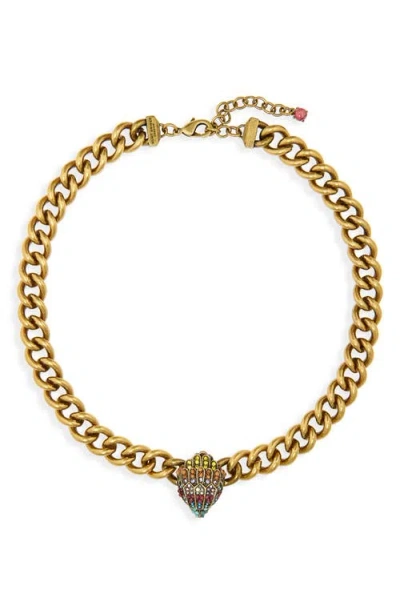 Kurt Geiger London Eagle Stone Collar Necklace