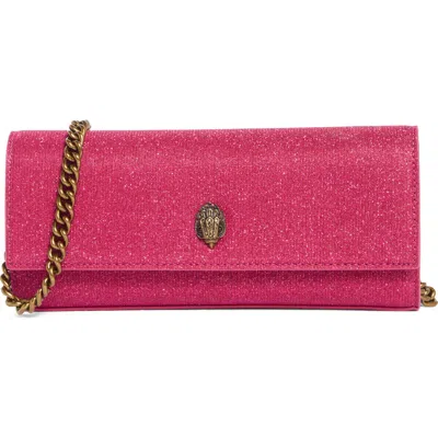 Kurt Geiger London Elongated Clutch In Pink