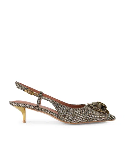 Kurt Geiger London Embellished Belsize Slingback Heels 40 In Multi