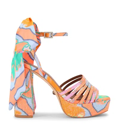 Kurt Geiger London Embellished Pierra Platform Sandals