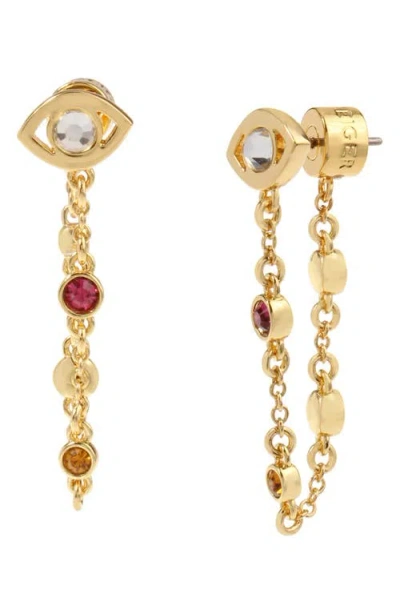 Kurt Geiger London Evil Eye Front/back Earrings