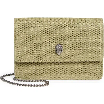 Kurt Geiger London Extra Mini Shoreditch Crossbody Bag In Light/ Pastel Green