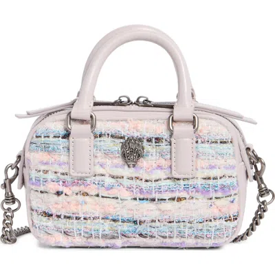 Kurt Geiger London Extra Small Kensington Duffle Crossbody Bag In Pink Combo