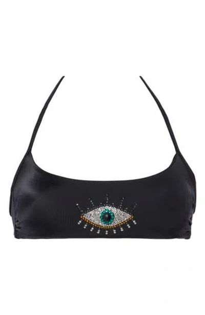 Kurt Geiger London Eye Bandeau Bikini Top