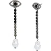 Kurt Geiger London Eye Linear Drop Earrings