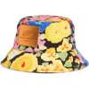 Kurt Geiger London Floral Print Bucket Hat In Multi