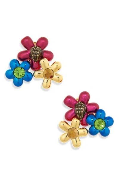 Kurt Geiger London Floral Stud Earrings