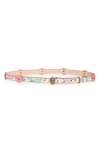 Kurt Geiger London Flower Belt In Multi