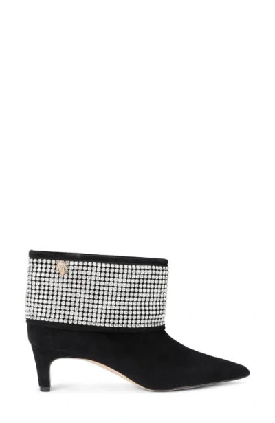 Kurt Geiger London Fold-over Embellished Bootie In Multi