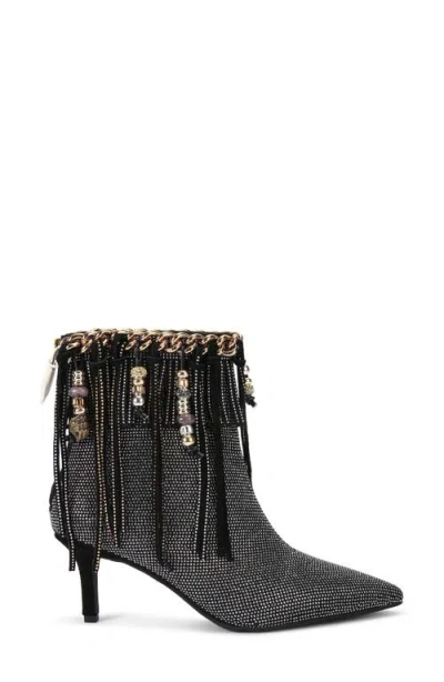 Kurt Geiger London Fringe Pointed Toe Boot