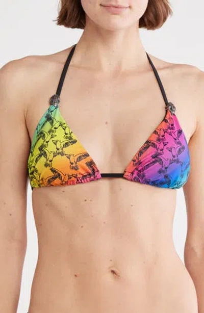 Kurt Geiger London Gradient Triangle Bikini Top