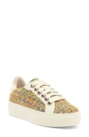 Kurt Geiger London Greenwich Jewel Platform Sneaker In Yellow Multi