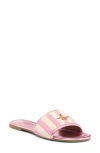 Kurt Geiger London Greenwich Slide Sandal In Pink Multi