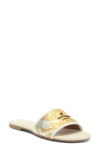 Kurt Geiger London Greenwich Slide Sandal In White