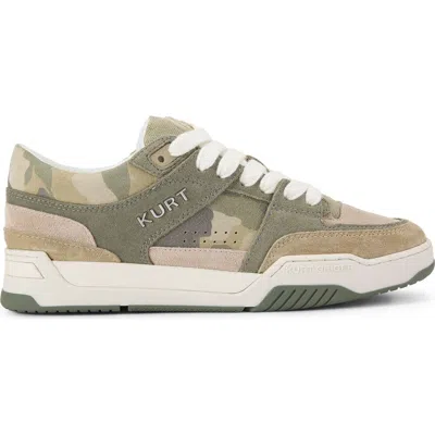 Kurt Geiger London Hatton Low Top Sneaker In Green