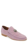 Kurt Geiger London Hugh Venetian Loafer In Light/pastel Purple