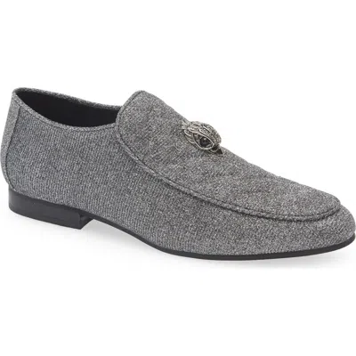 Kurt Geiger London Hugh Venetian Loafer In Silver