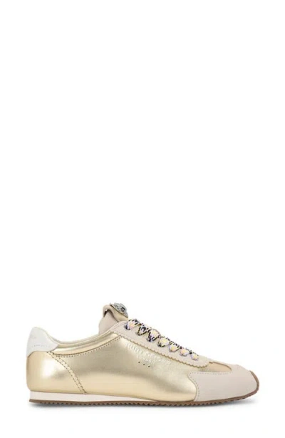 Kurt Geiger London Islington Sneaker In Gold