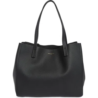 Kurt Geiger London Jasmine Large Leather Tote In Black