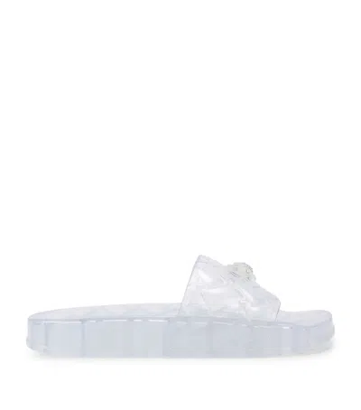 Kurt Geiger London Jelly Meena Slides In Animal Print