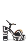 Kurt Geiger London Kensington Ankle Strap Platform Sandal